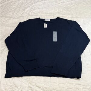 Old Navy Men's Navy Crewneck Sweater